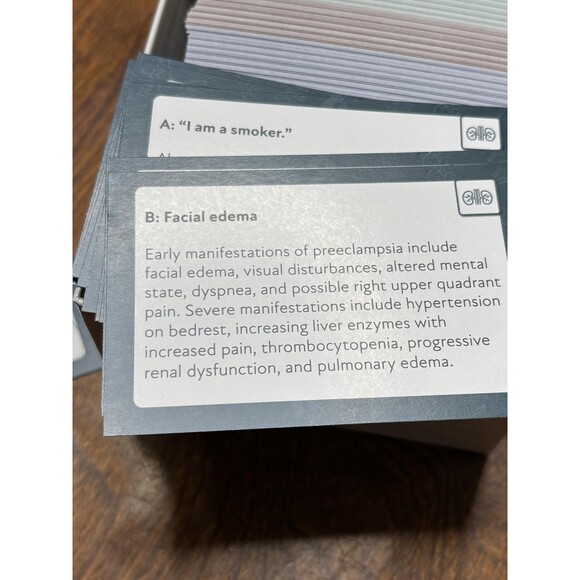 Test Prep Books Med Surg Nursing Flash Cards Study Aid Practice Questions 2nd Ed - Picture 9 of 14